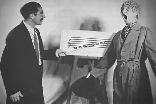 old singing lesson